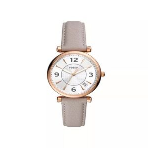 Fossil Women's Rose Gold and Gray Watch